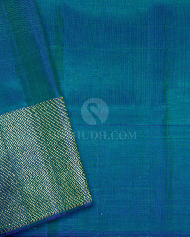 Leaf Green Kanjivaram Silk Saree-S1647(C)