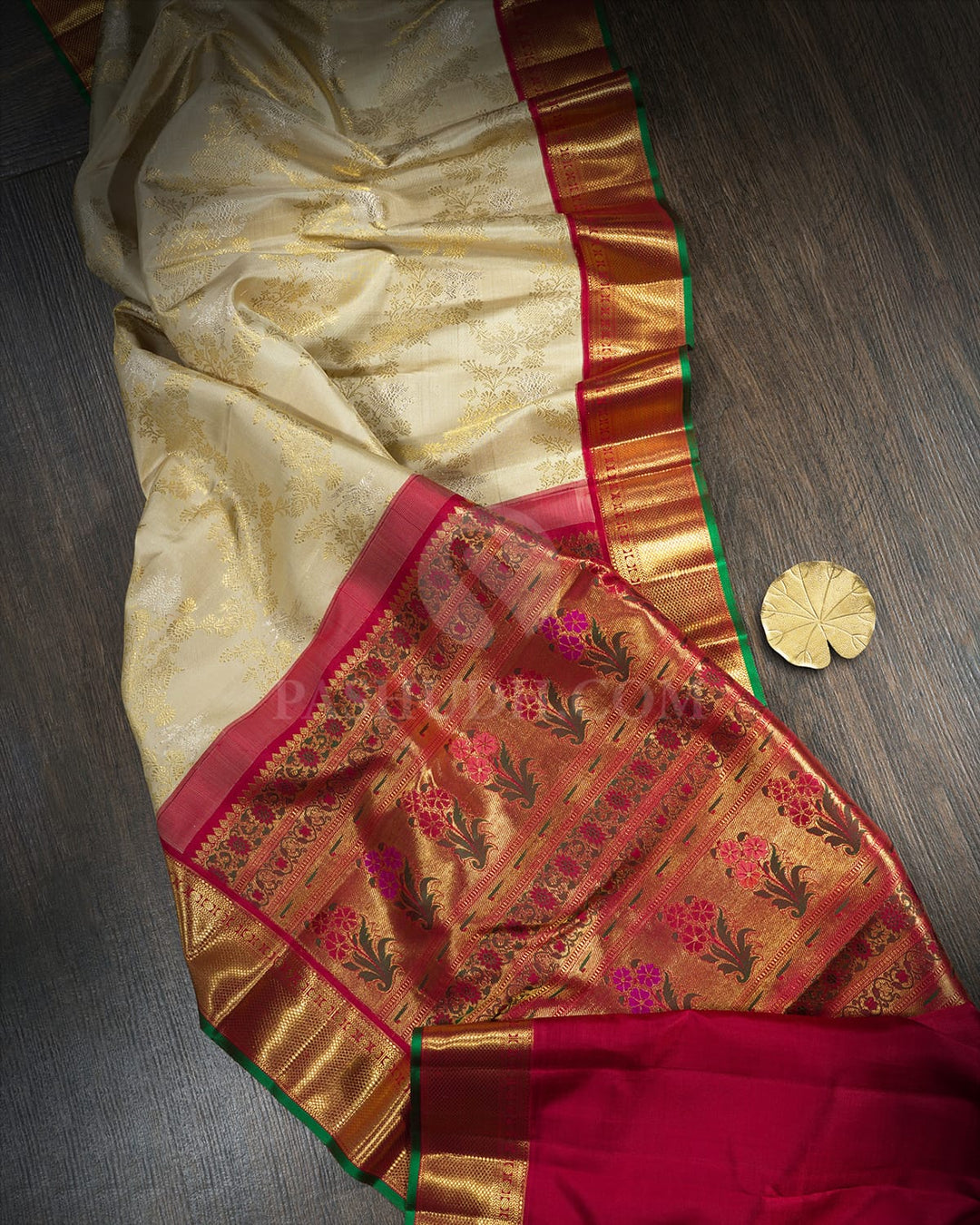 Tussar Bridal Kanjivaram Silk Saree-S1774(B)