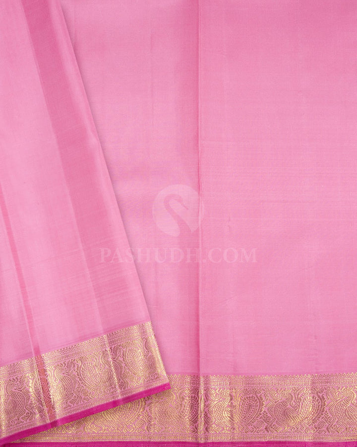 Bright Red Meenakari Kanjivaram Silk Saree-S1791(A)