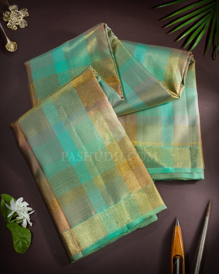 Rexona Green Kanjivaram Silk Saree-S1793(A)
