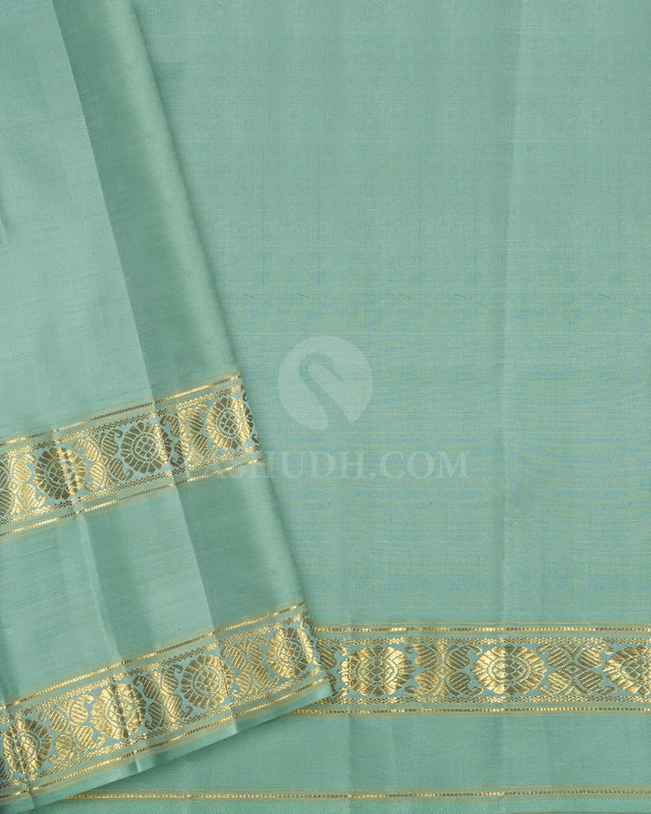 Multicolored Kanjivaram Silk Saree-S1587(F)