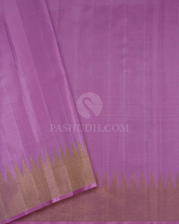Violet Paithani Kanjivaram Silk Saree-S1719(G)
