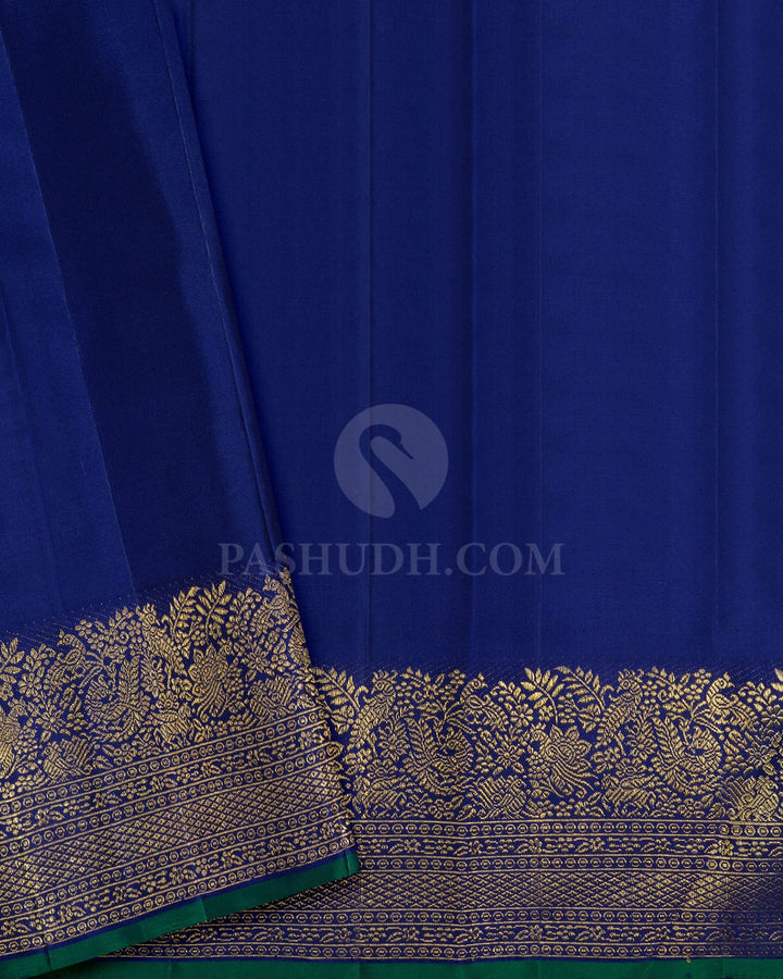 Baby Pink Kanjivaram Silk Saree-S1466(E)