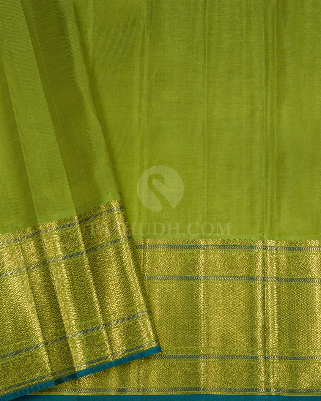 Ivory Meenakari Kanjivaram Silk Saree-S1753(B)