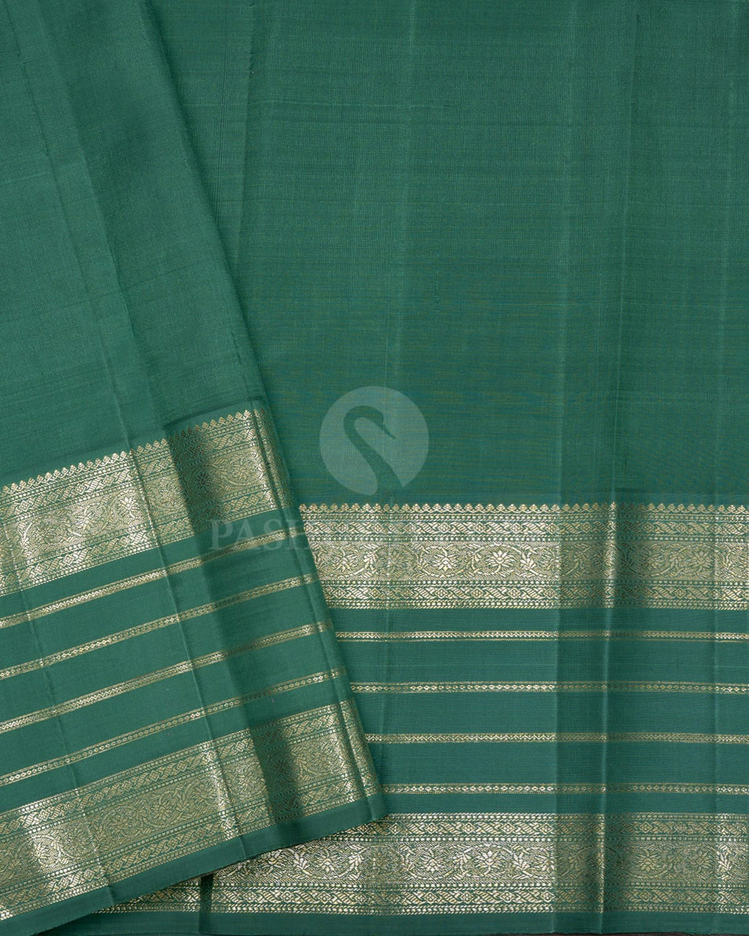 Cream Linen Kanjivaram Silk Saree-AK27