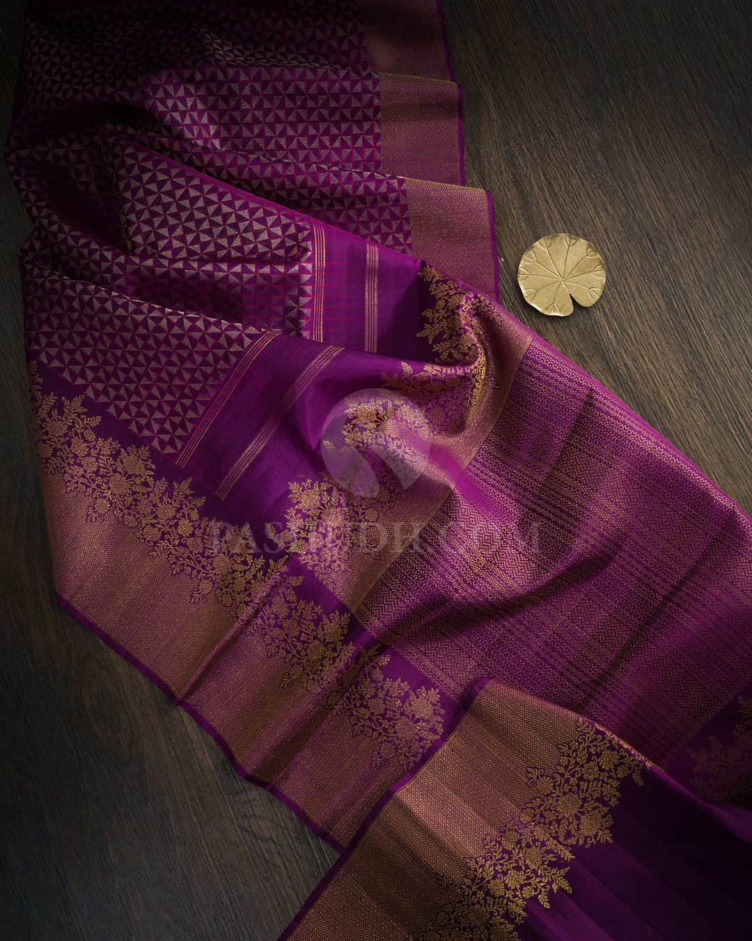 Purple Kanjivaram Silk Saree-S1790(B)