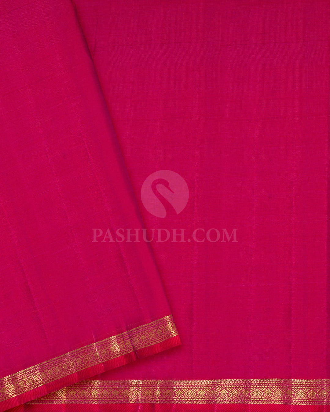 Onion Pink Silk Shimmer Kanjivaram Silk Saree-S1830(A)