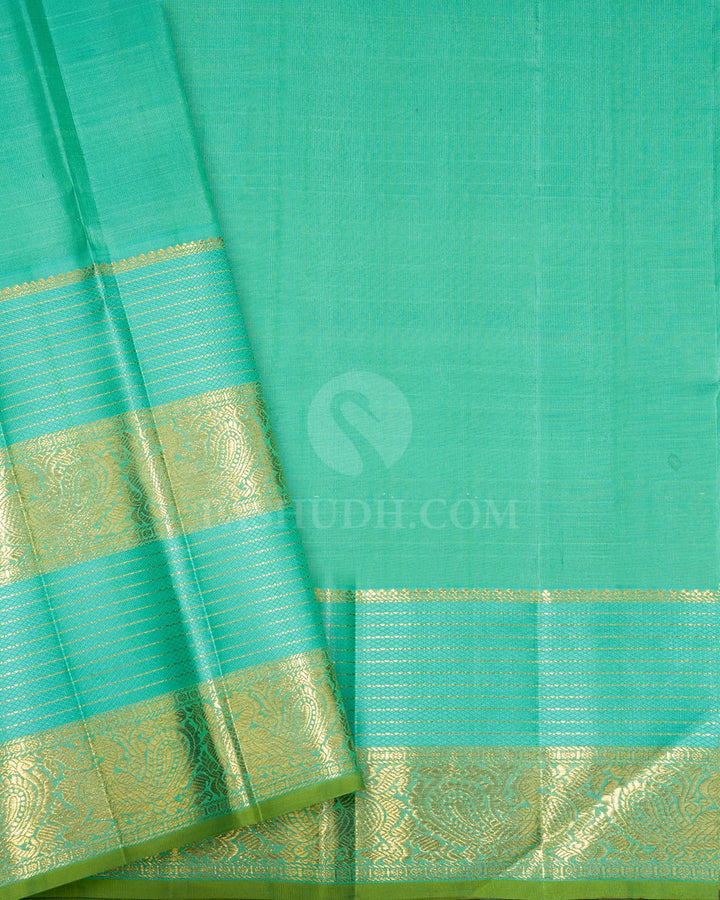 Ink Blue Traditional Kanjivaram Silk Saree-S1658(C)