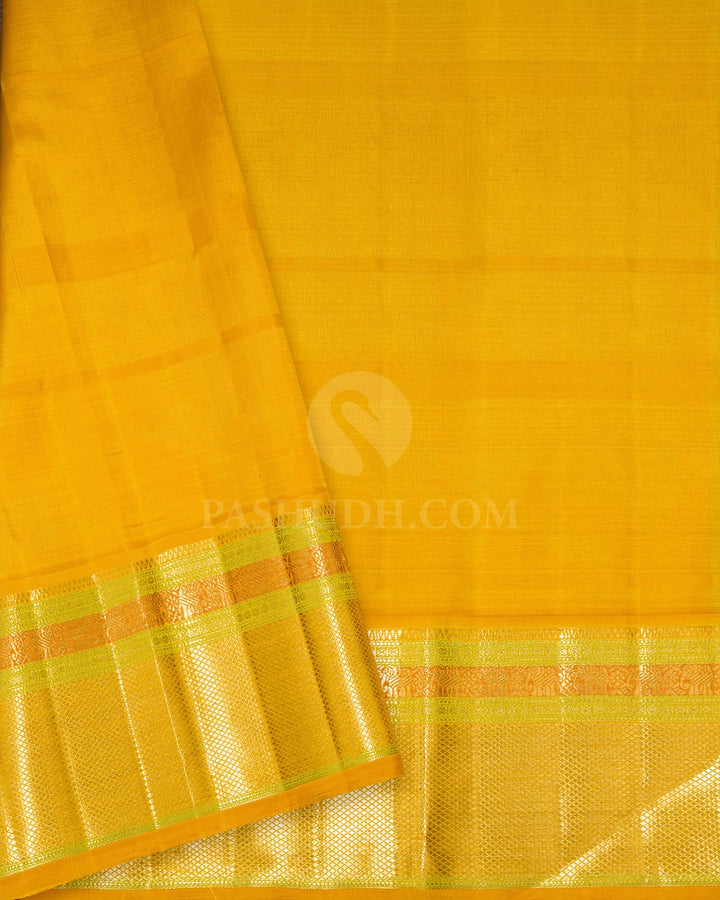 Tussar Organza Traditional Kanjivaram Silk Saree-S1837(A)