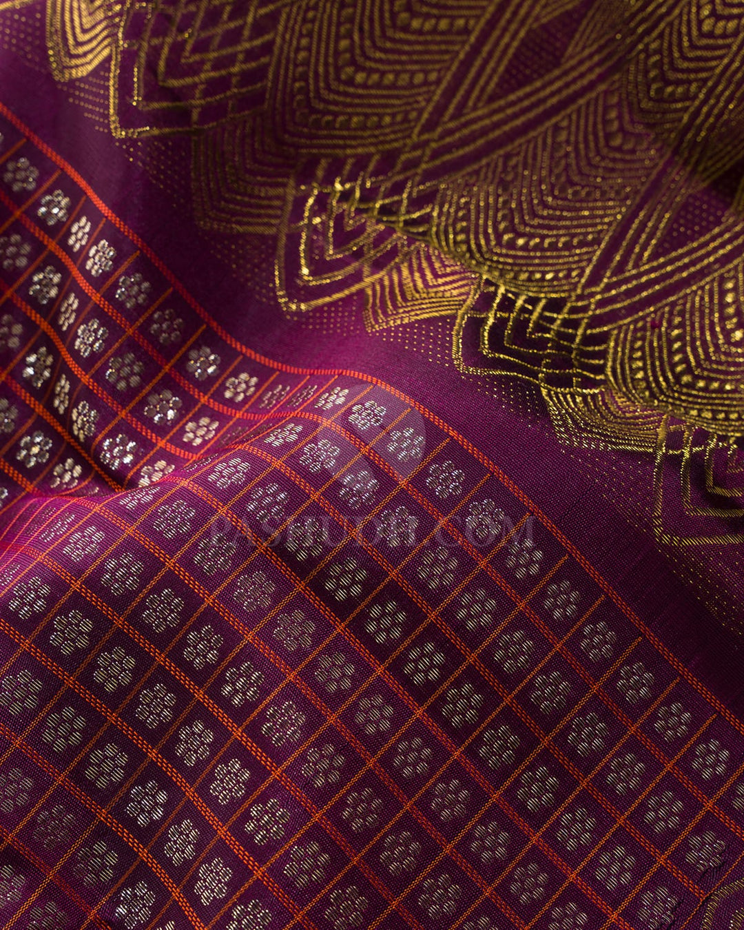 Wine Kanjivaram Silk Saree-S1749(C)