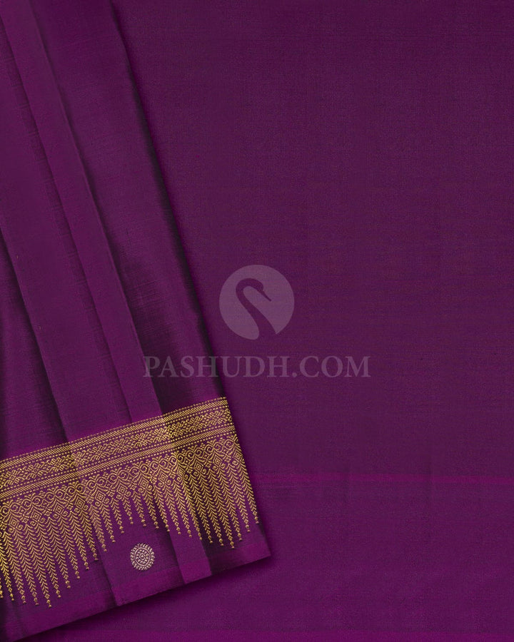 Bottle Green Kanjivaram Silk Saree-S1494(H)