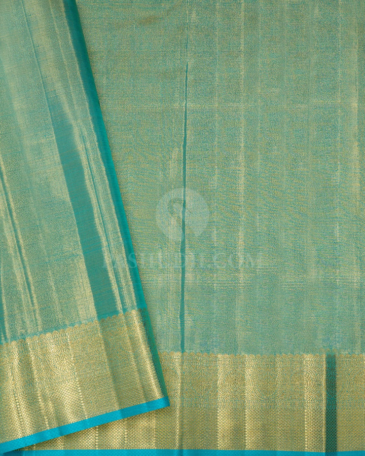Green Tissue Kanjivaram Silk Saree-S1817(B)