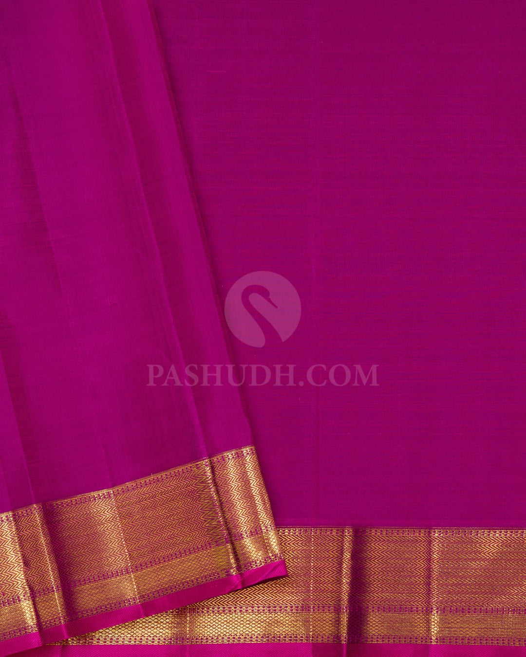 Dual Shaded Onion Pink Kanjivaram Silk Saree-S1844(A)