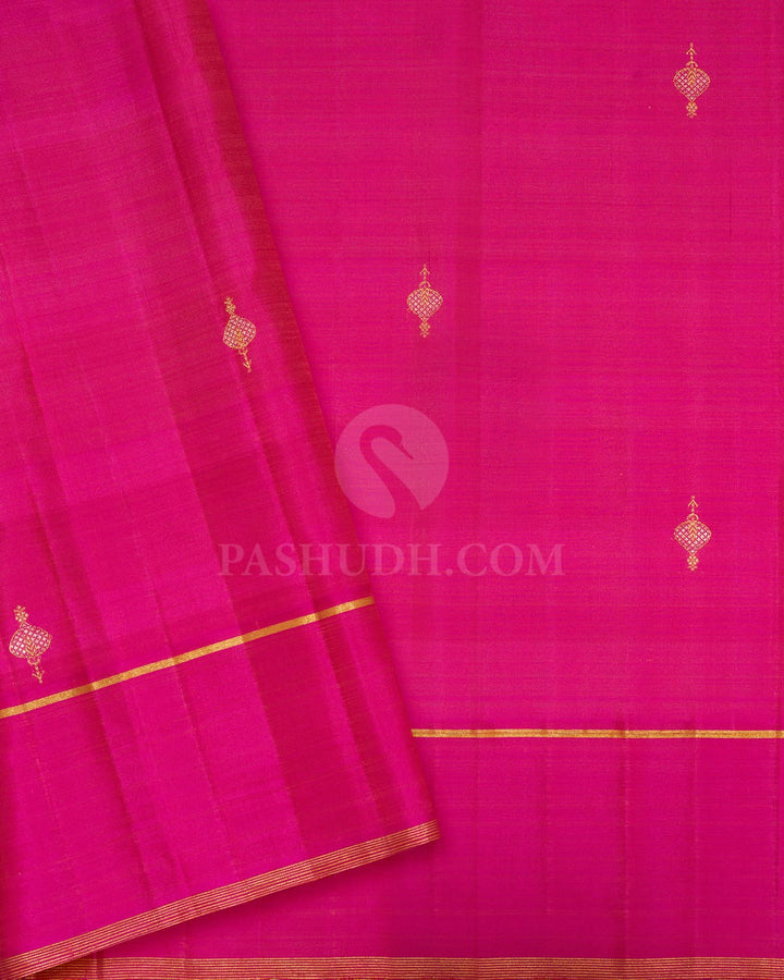 Multicolored Traditional Kanjivaram Silk Saree-S1831(A)