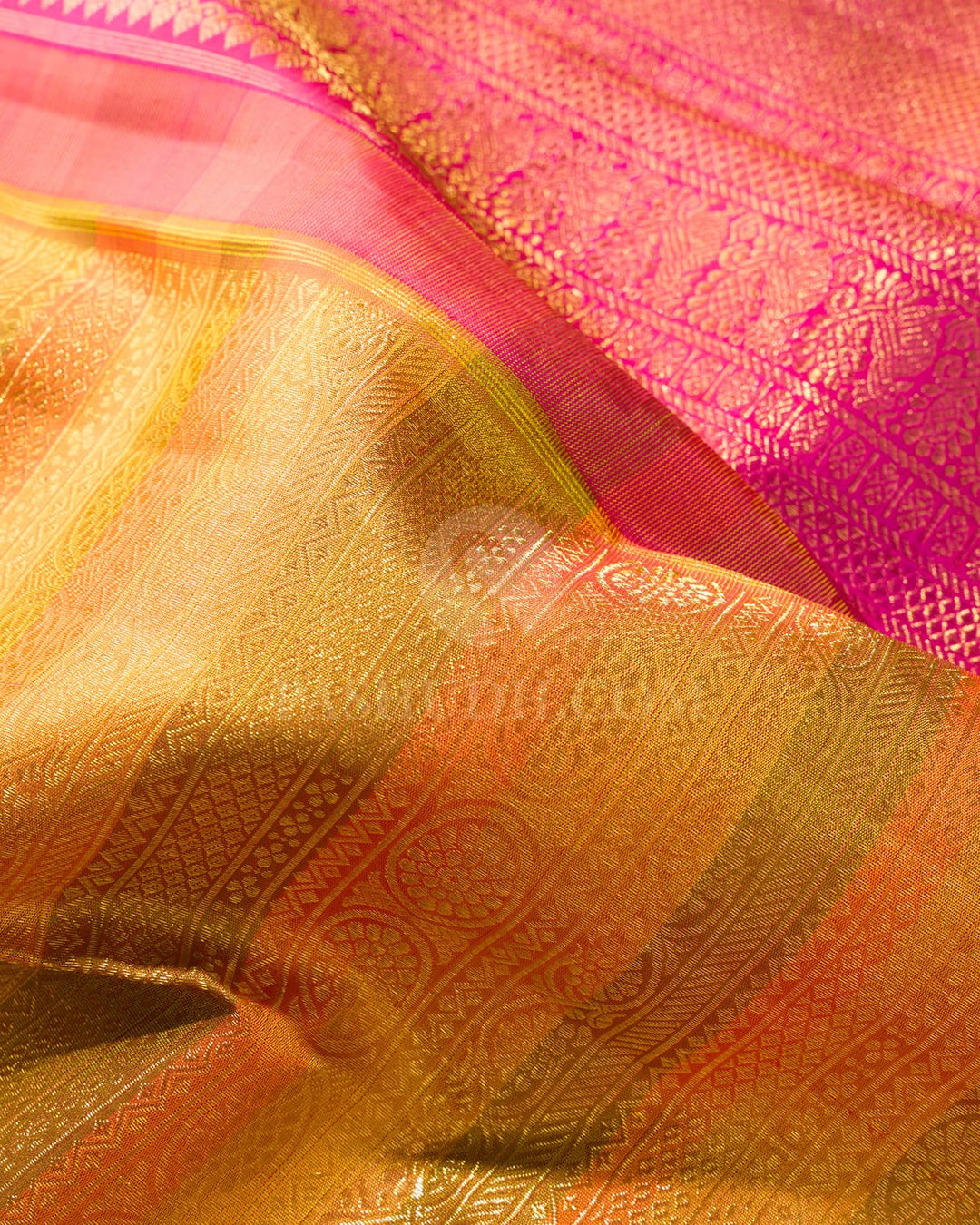 Multicolored Traditional Kanjivaram Silk Saree-S1831(A)