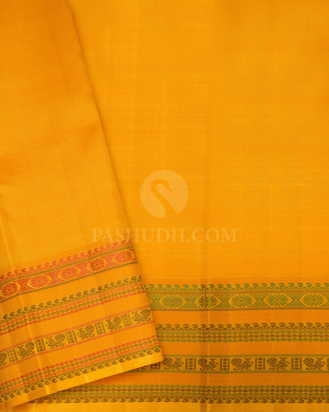 Dual Shaded Navy Blue Pure Zari Kanjivaram Silk Saree-P240(A)