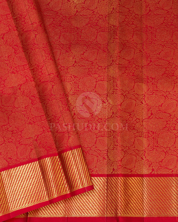 Violet Kanjivaram Silk Saree-DJ472(A)