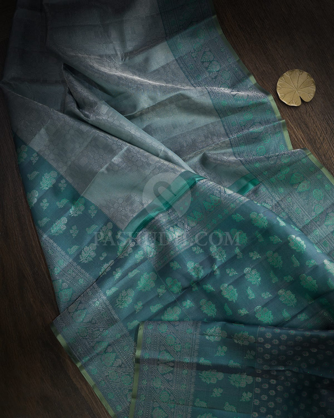 Grey Kanjivaram Silk Saree-DJ463(D)