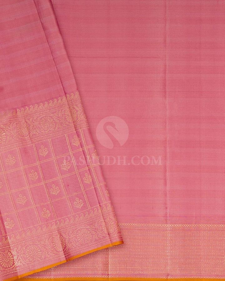 Multicolored Kanjivaram Silk Saree-DJ467(B)