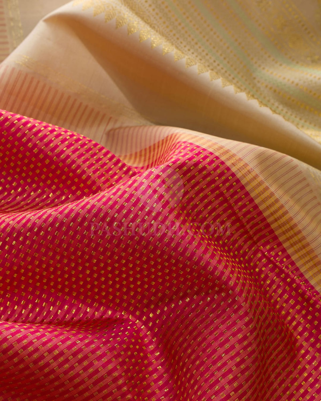 Shades Of Pink Kanjivaram Silk Saree-S1615(B)