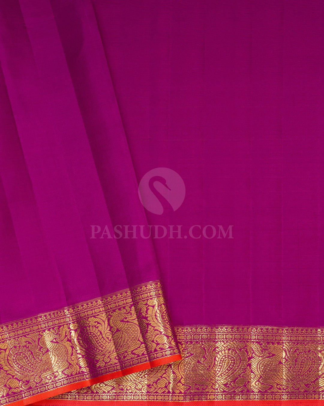 Baby Pink Silk Shimmer Kanjivaram Silk Saree-S1857(A)