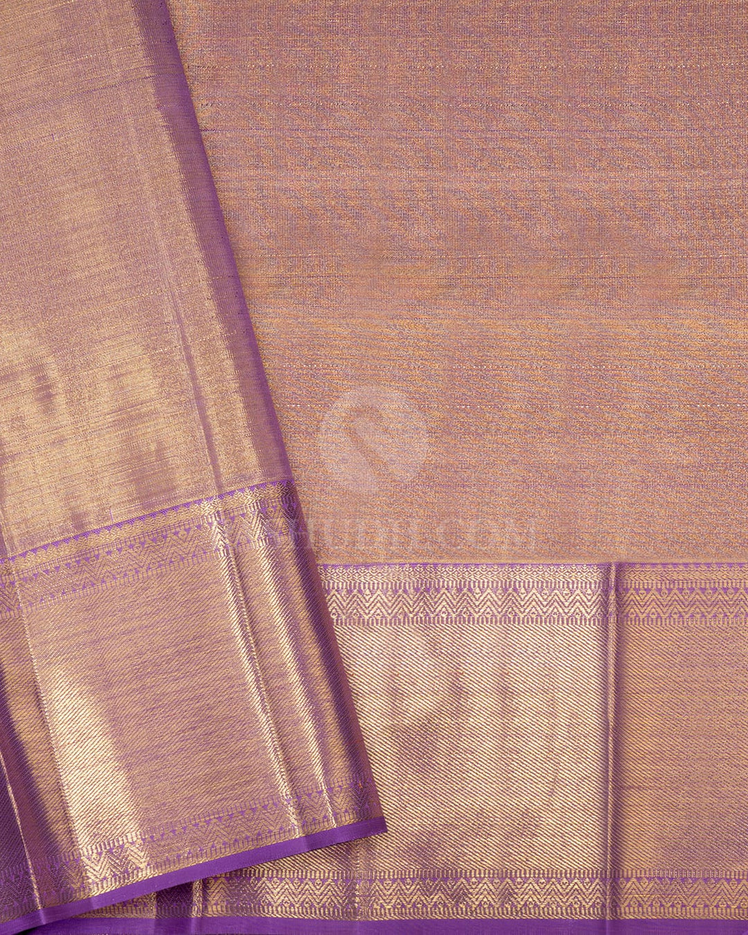 Gold And Silver Zari Tissue Kanjivaram Silk Saree-SP468