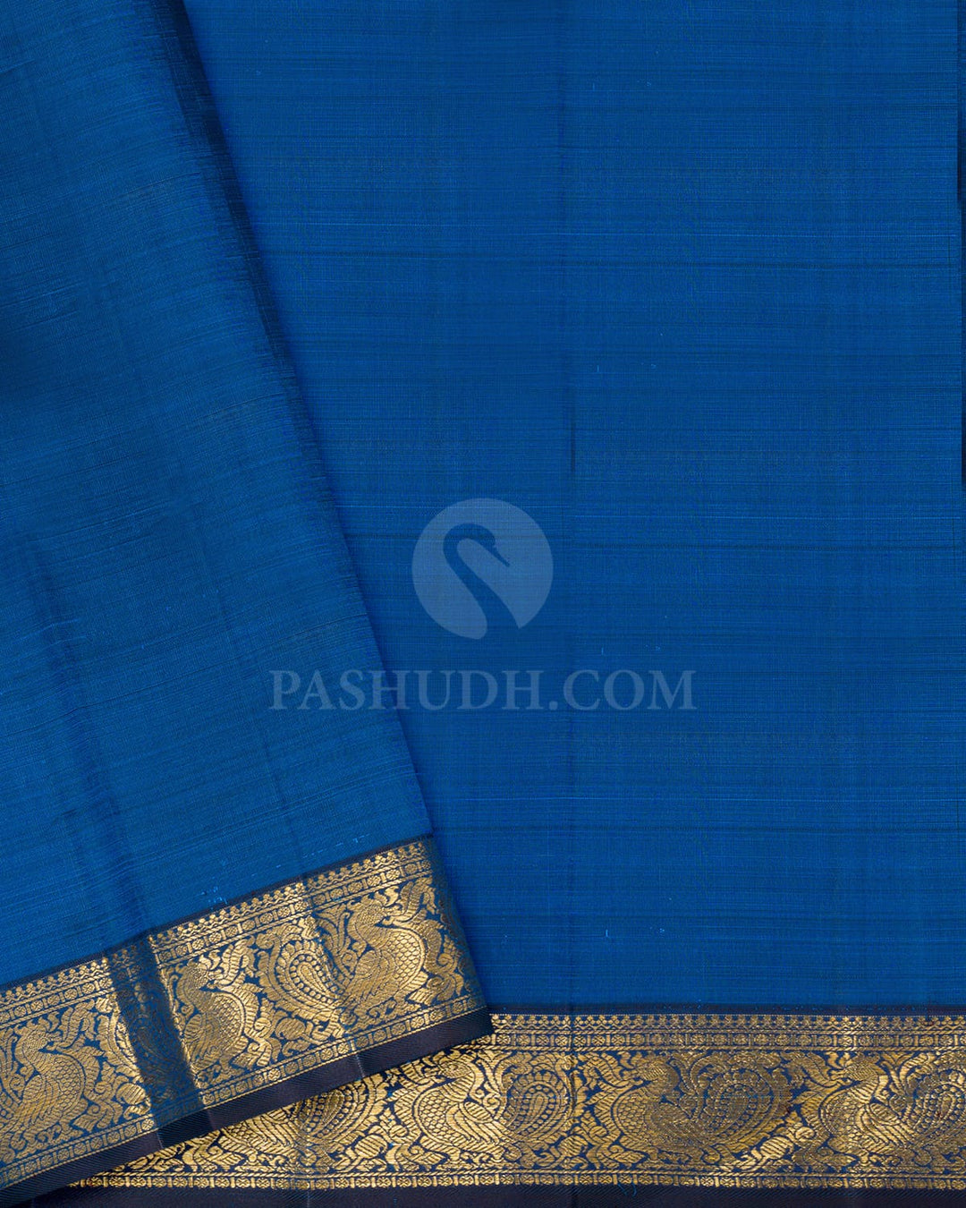 Gold And Silver Organza Shimmer Kanjivaram Silk Saree-S1442(B)