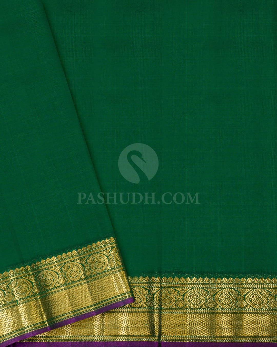 Bright Orange Meenakari Kanjivaram Silk Saree-S1458(D)