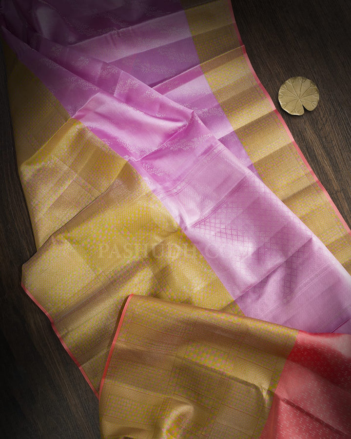 Lavender Kanjivaram Silk Saree-DJ475(A)