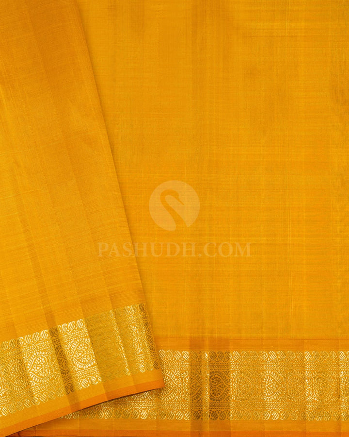 Purple Organza Kanjivaram Silk Saree-S1865(A)