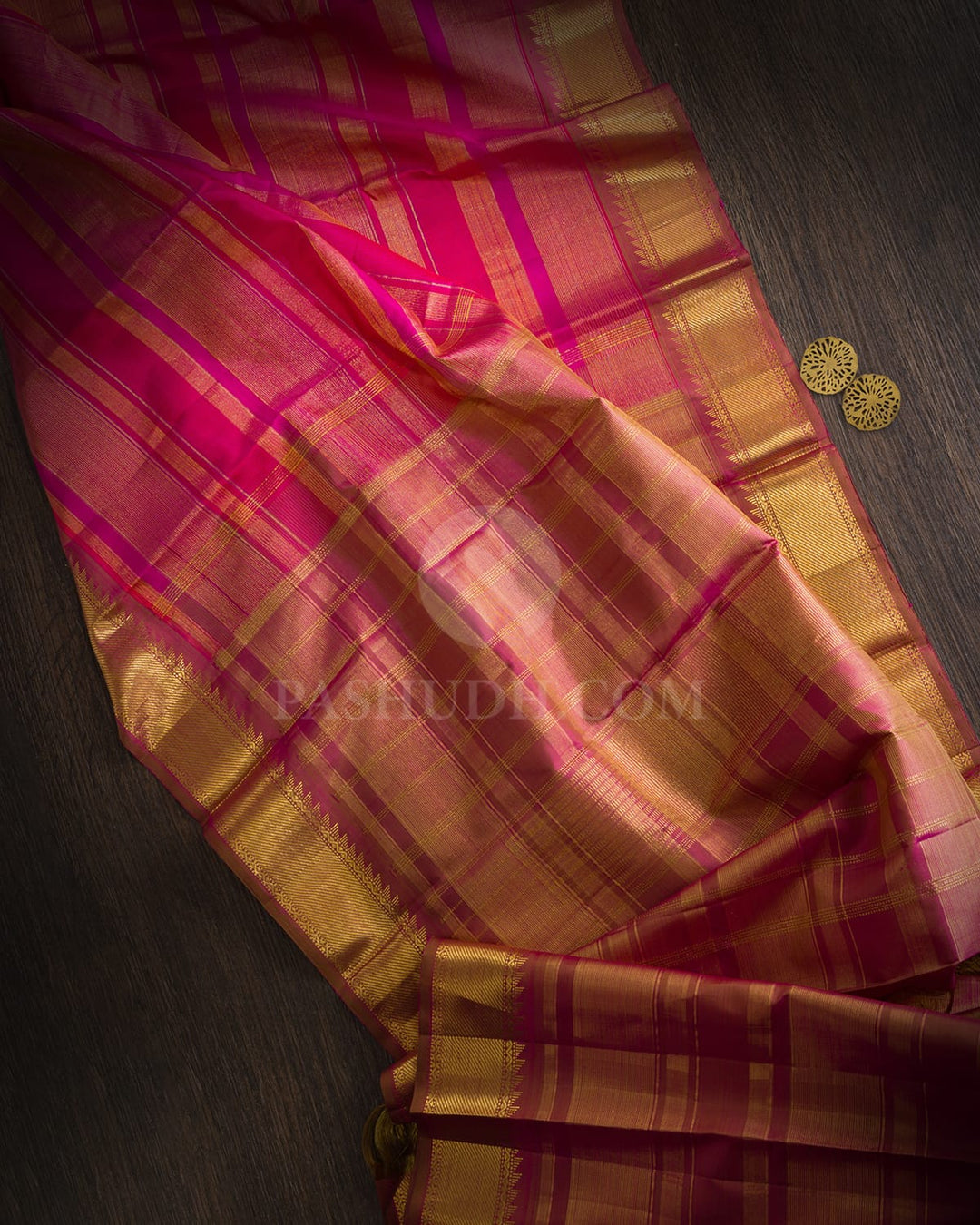 Shades Of Pink Traditional Kanjivaram Silk Saree-S1324(B)