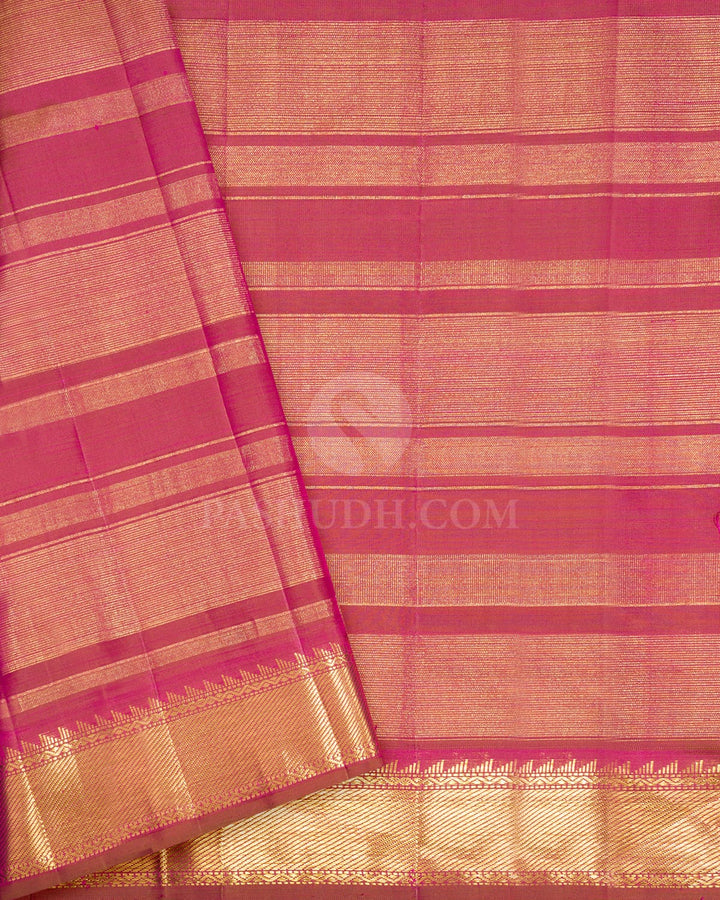 Shades Of Pink Traditional Kanjivaram Silk Saree-S1324(B)