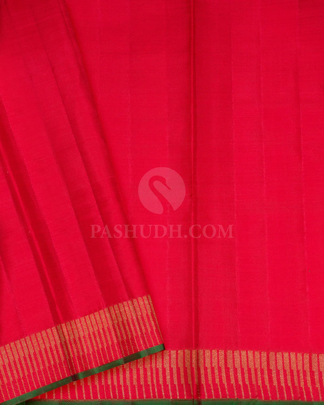 Red Pichwai Meenakari Kanjivaram Silk Saree-S1733(C)