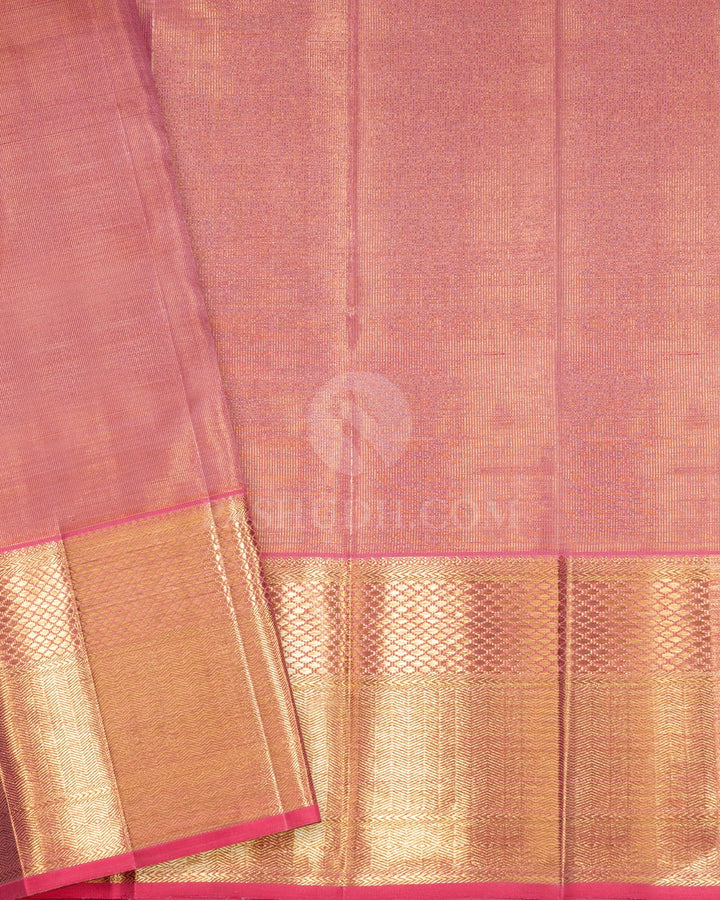 Pink Traditional Kanjivaram Silk Saree-SP472