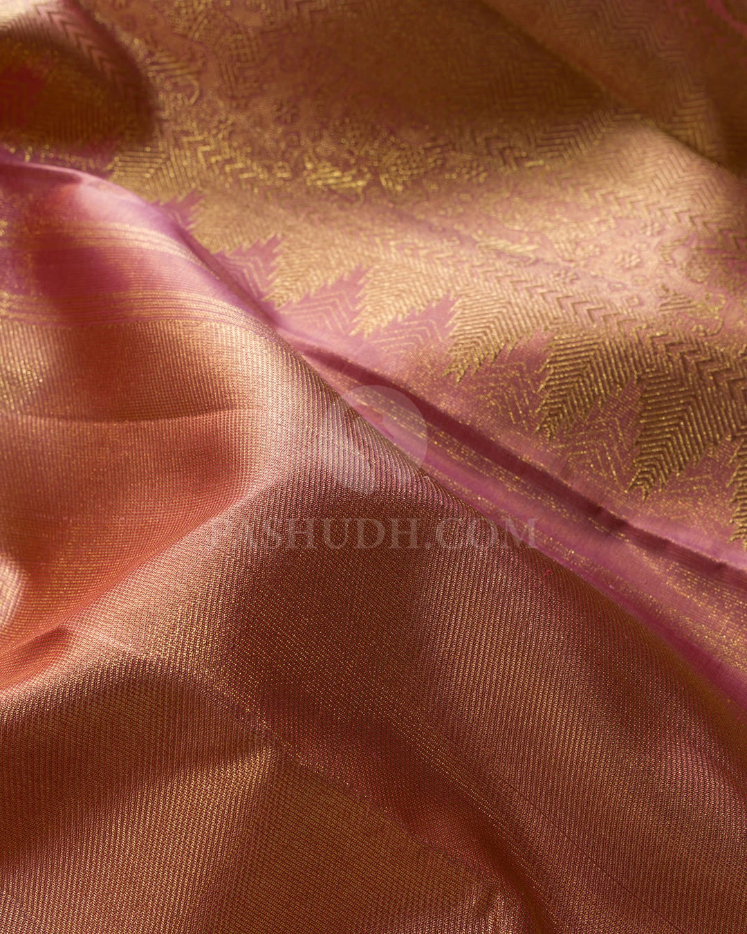 Pink Traditional Kanjivaram Silk Saree-SP472