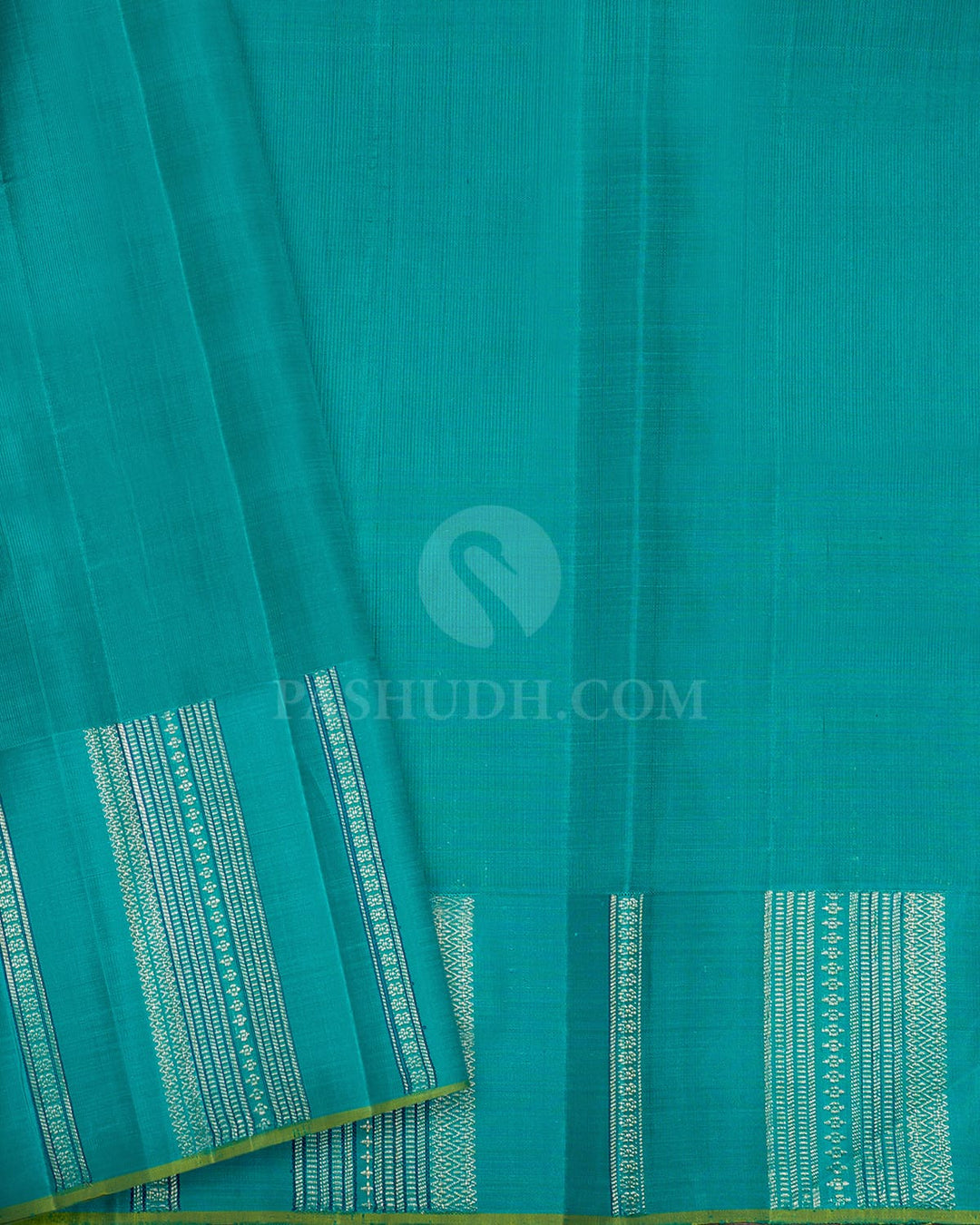 Pink Organza Shimmer Kanjivaram Silk Saree-S1689(C)