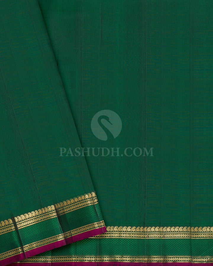 Bright Red Pure Zari Traditional Kanjivaram Silk Saree-SP520