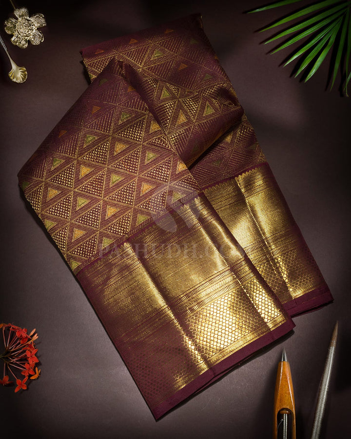 Paaku Traditional Kanjivaram Silk Saree-SP477