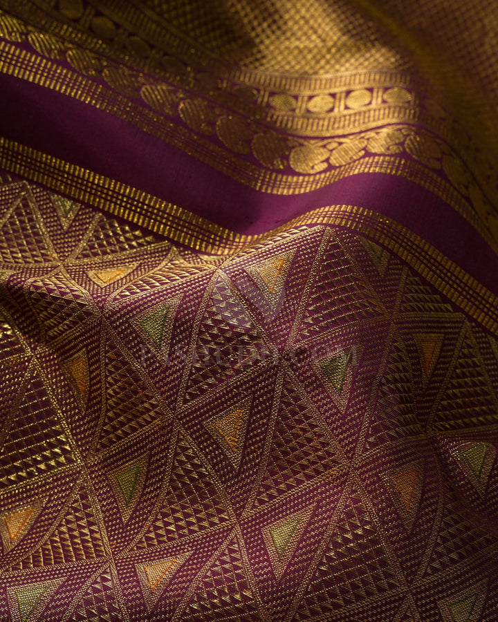 Paaku Traditional Kanjivaram Silk Saree-SP477