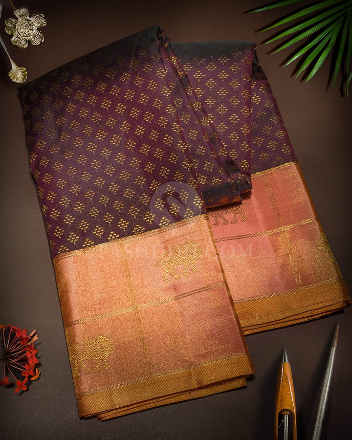 Arakku Kanjivaram Silk Saree-S1839(A)