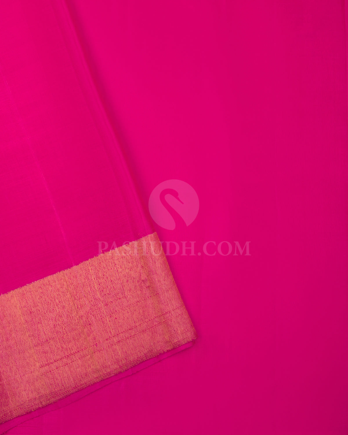 Candy Pink Pure Zari Paithani Kanjivaram Silk Saree - S672 - View 4