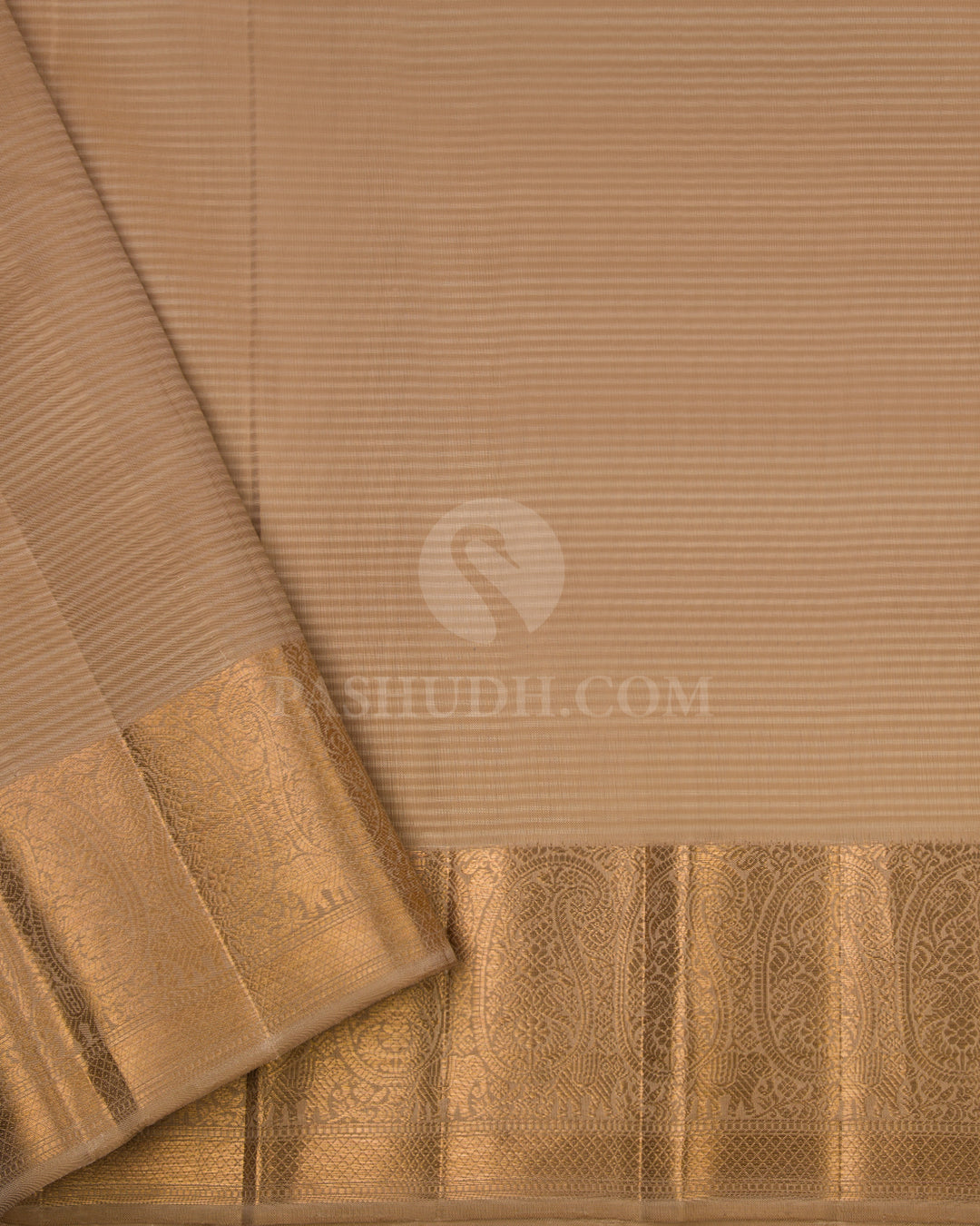 Red Pure Zari Kanjivaram Silk Saree - S652 - View 4