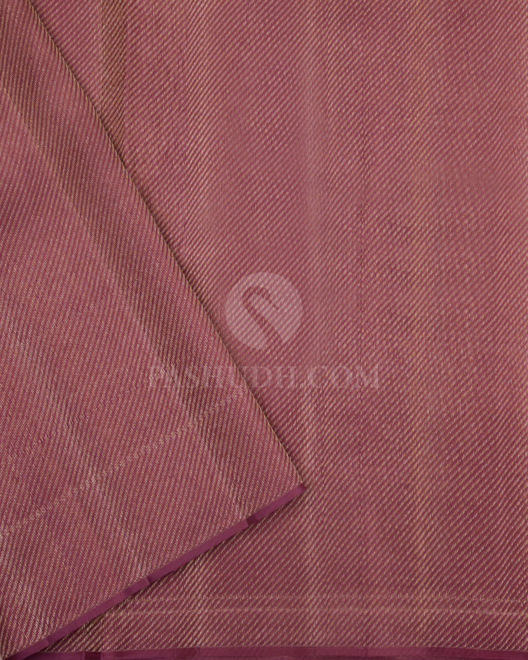 Mauve Organza - Kanjivaram Silk Saree - DJ177 - View 3