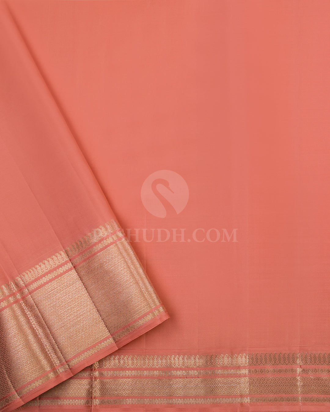 Mauve Kanjivaram Silk Saree - DJ170 - View 3