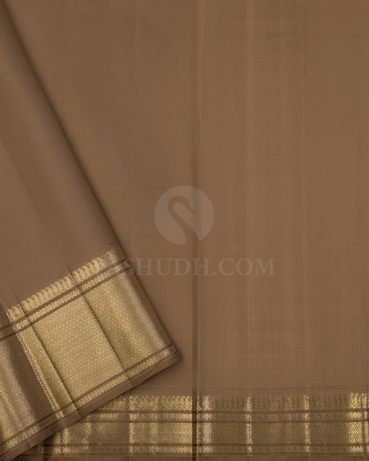 Lavender Kanjivaram Silk Saree - DJ143 - View 3