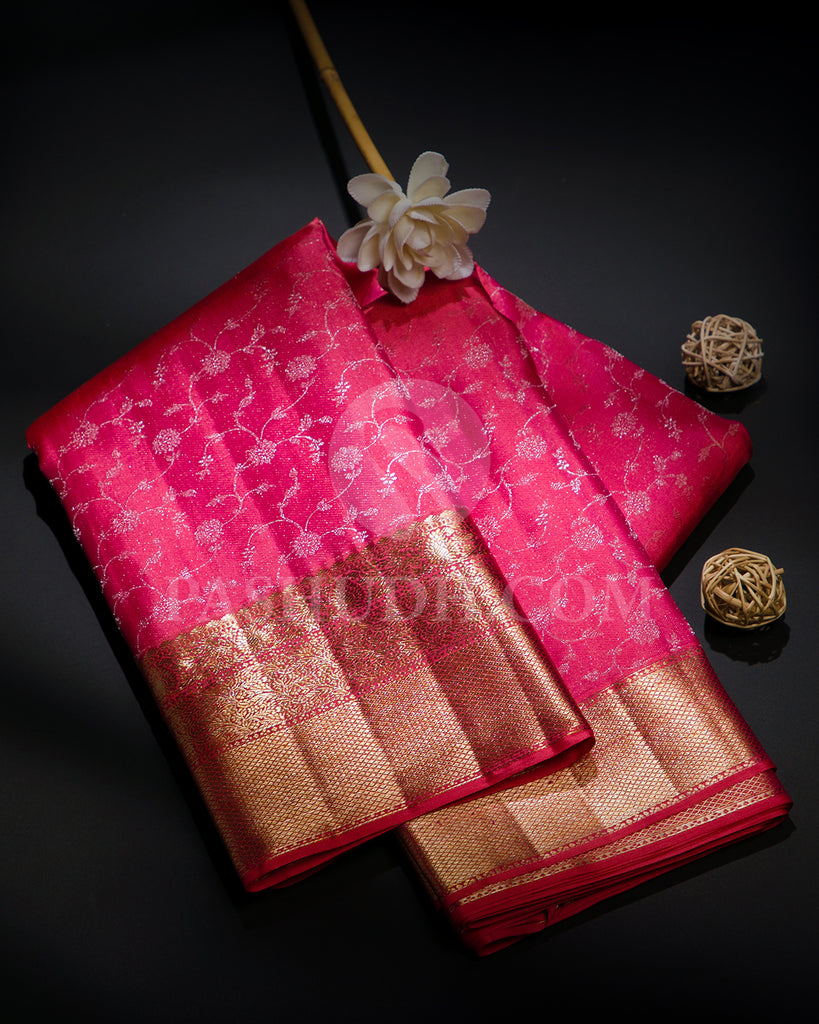 Pashudh - Shobhanam, our elite set of pastel-coloured sarees, endeavours to  infuse a modern edge to this conventional attire. The intricate patterns  created through the zari works have proved to be the